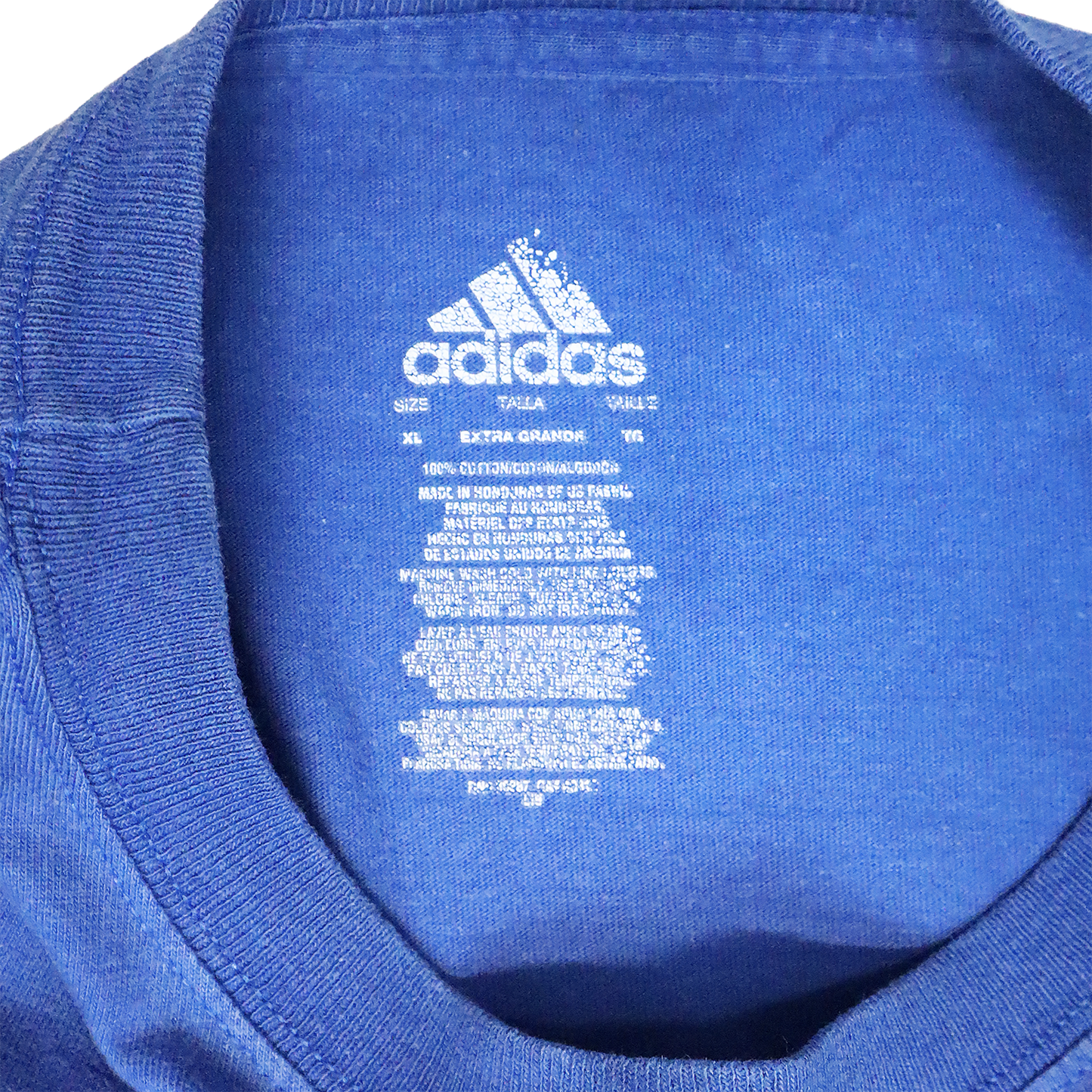 T-shirt Adidas Athletics - XL - Bleu