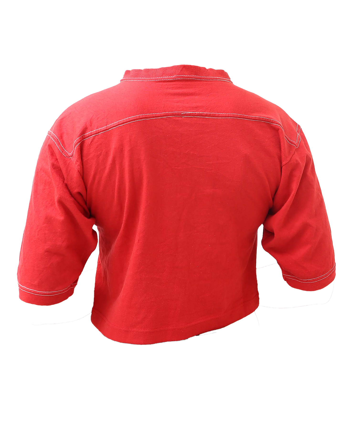 Croptop Upcyclé - S- Rouge