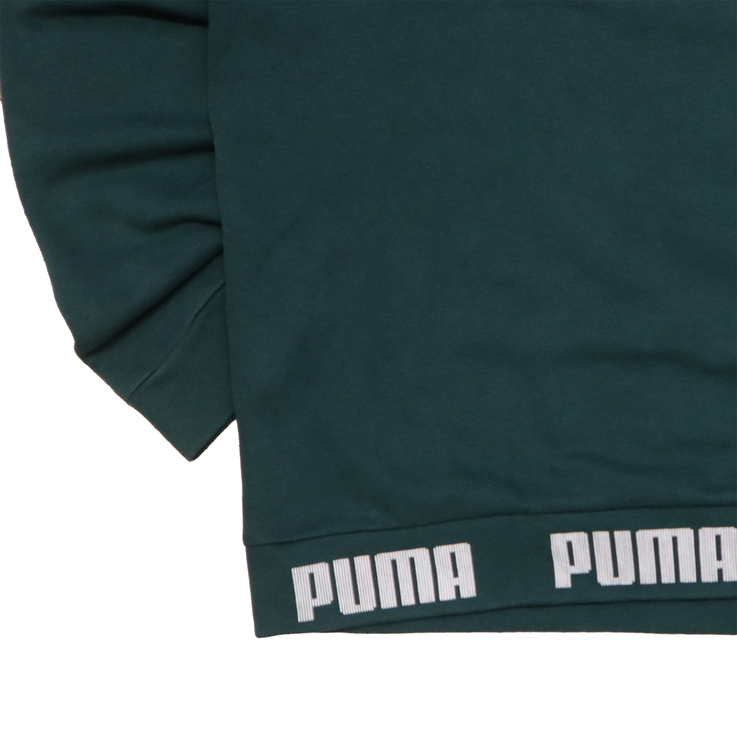 Sweat Puma - L - Vert