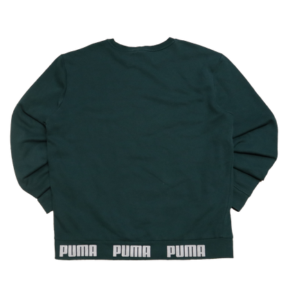 Sweat Puma - L - Vert
