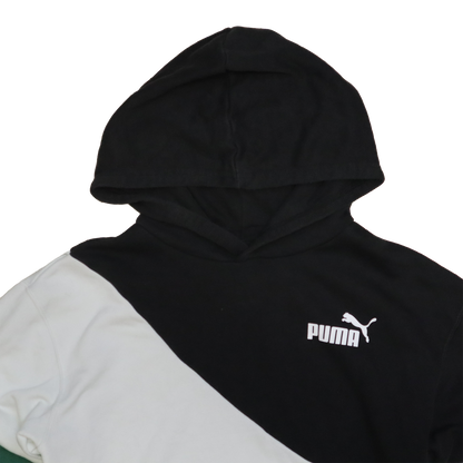 Pull Puma - Croptop Upcyclé - S - Tricolore