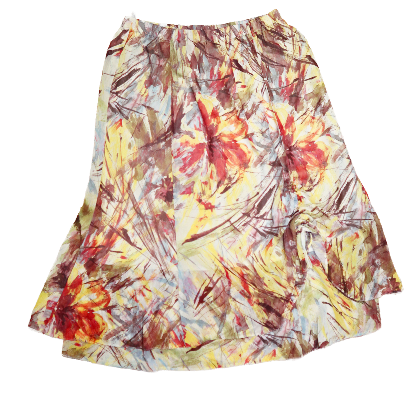 Jupe longue a motifs - M - Multicolore