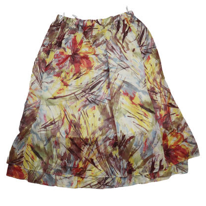 Jupe longue a motifs - M - Multicolore