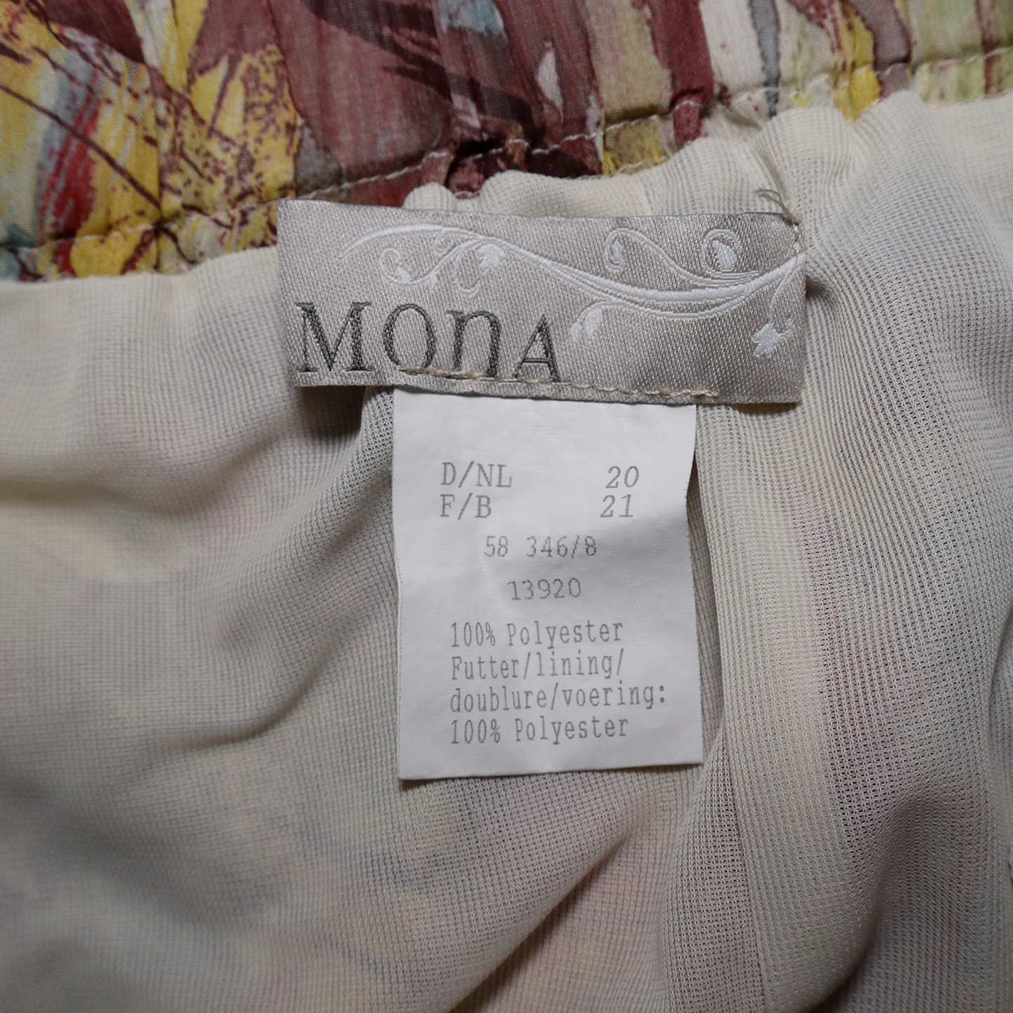 Jupe longue a motifs - M - Multicolore