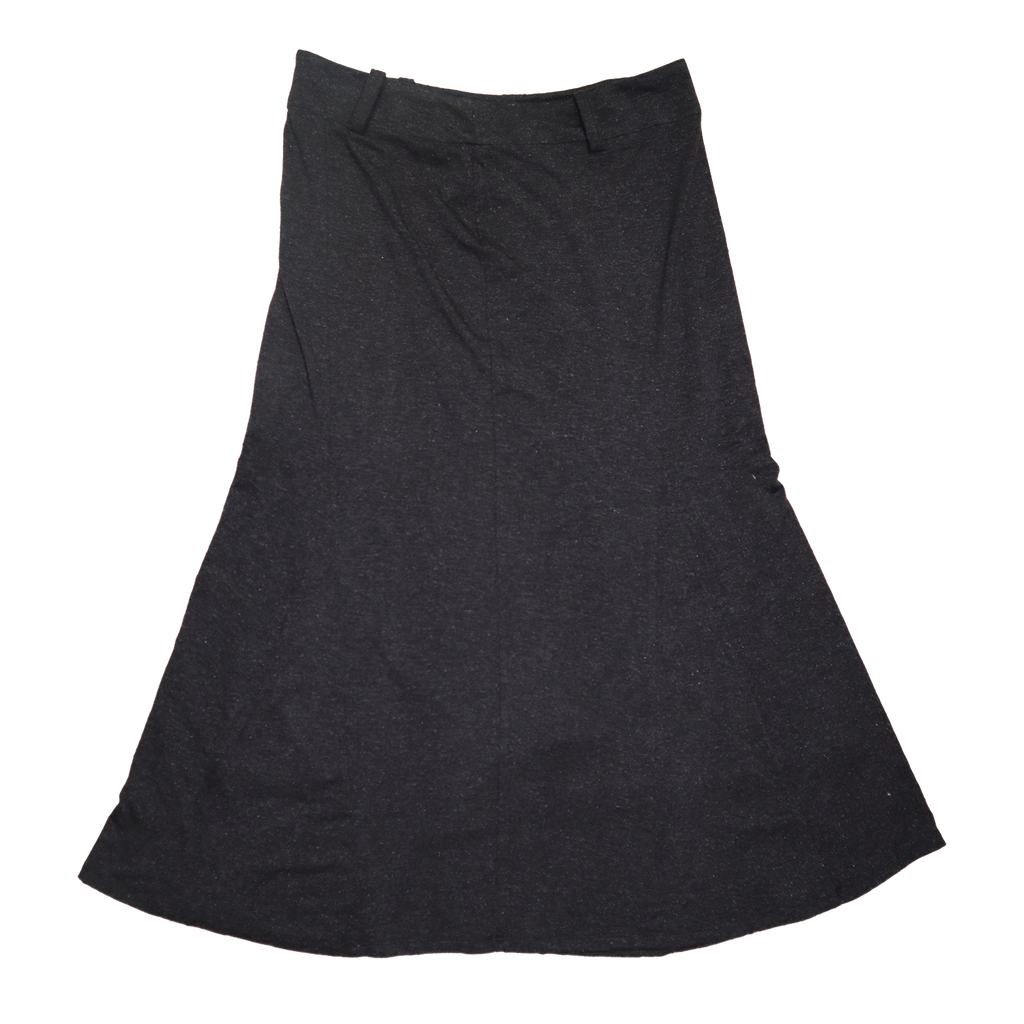 Jupe longue ample - M - Gris foncé