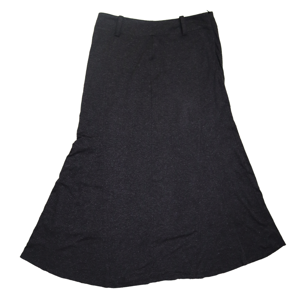 Jupe longue ample - M - Gris foncé