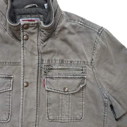Veste Levi's hiver - M - Kaki/Brun