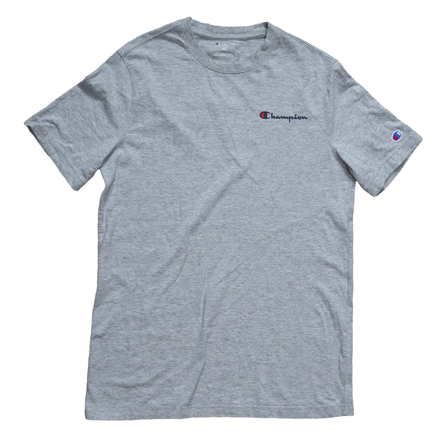 T-shirt Champion - S - Gris