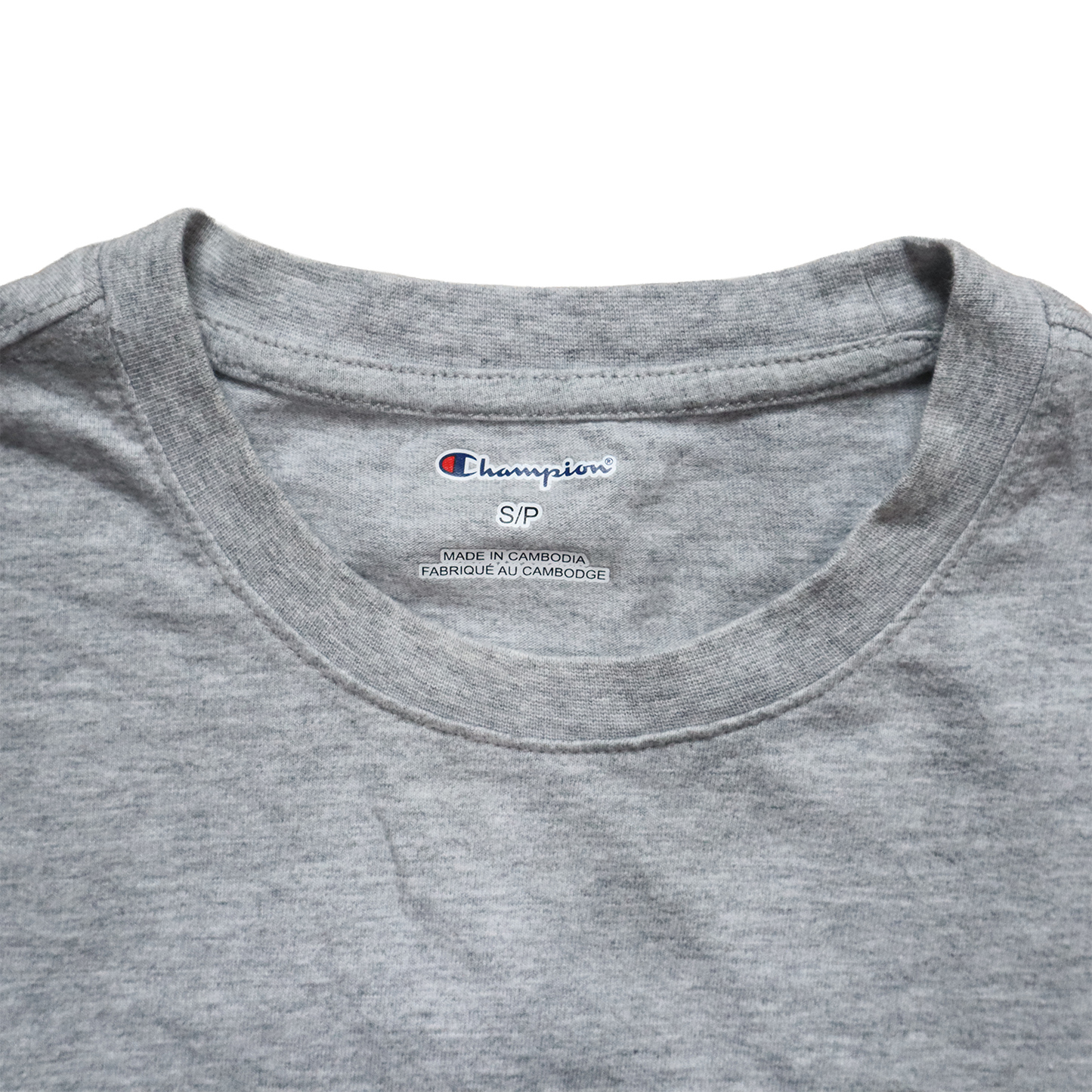 T-shirt Champion - S - Gris