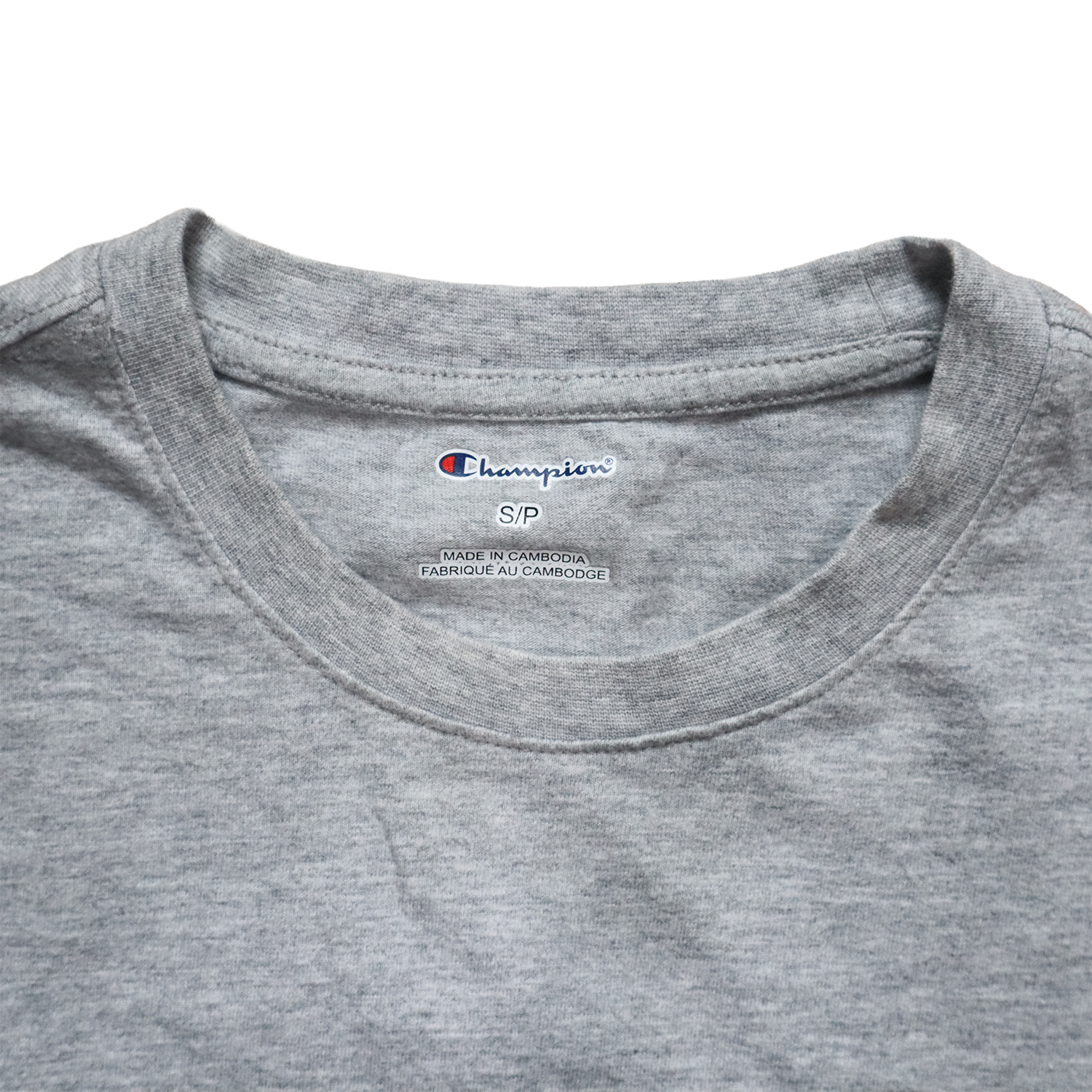T-shirt Champion - S - Gris
