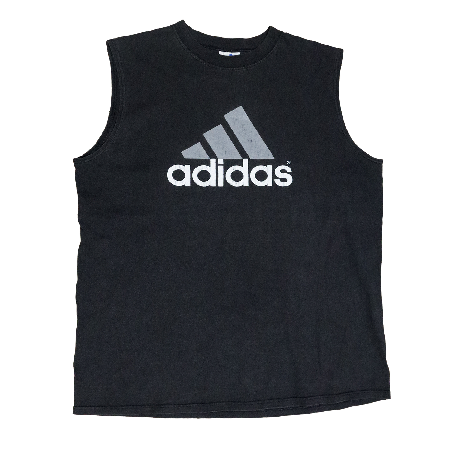 T-shirt Adidas sans manche - L - Gris