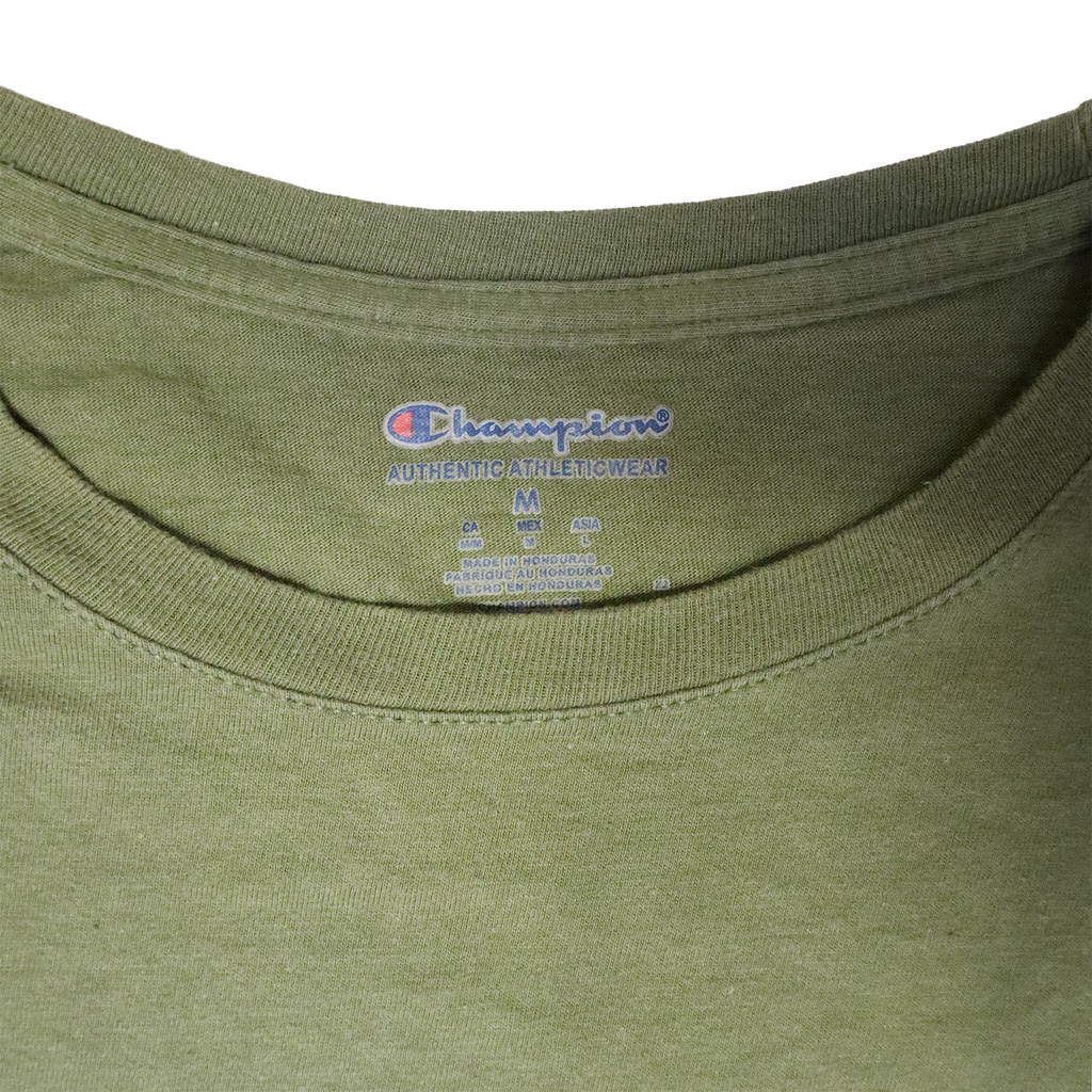 T-shirt Croptop Upcycle - M - Vert