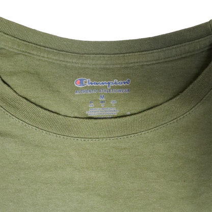 T-shirt Croptop Upcycle - M - Vert