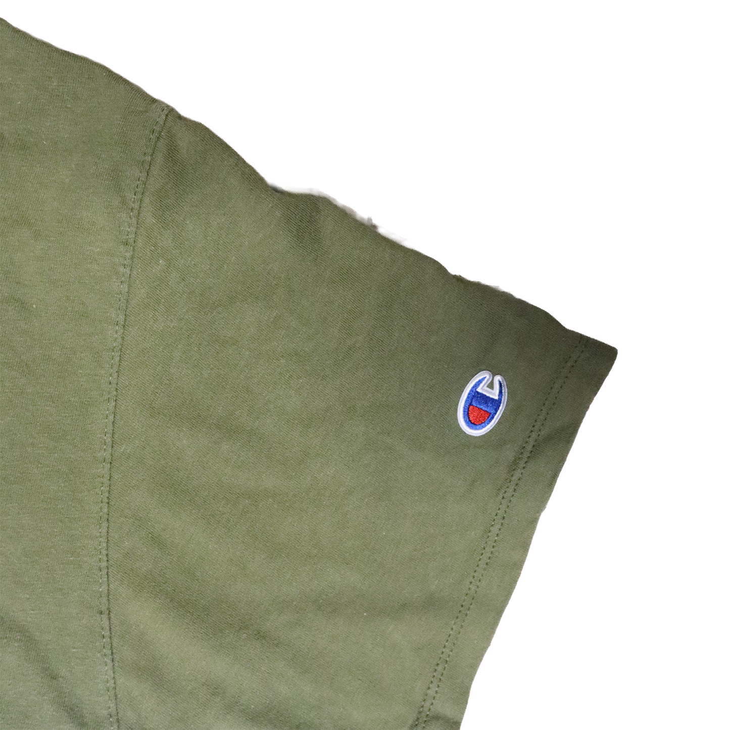 T-shirt Croptop Upcycle - M - Vert