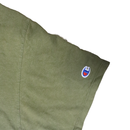 T-shirt Croptop Upcycle - M - Vert