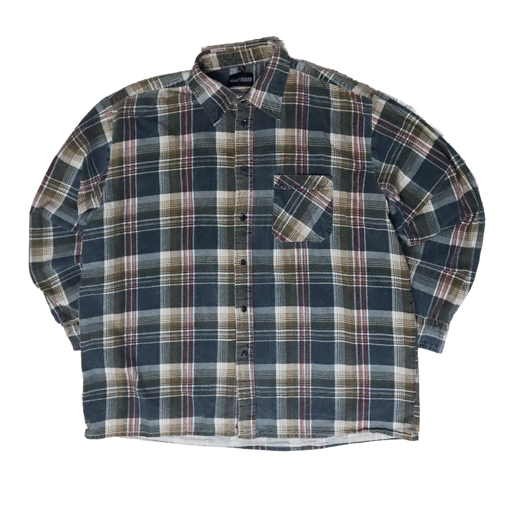 Chemise a carreaux - XXL - Vert