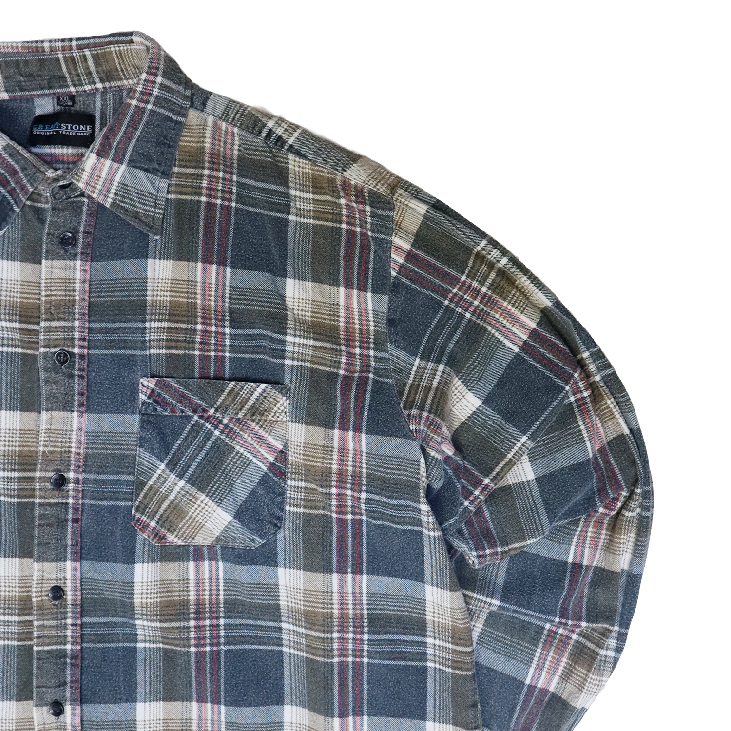 Chemise a carreaux - XXL - Vert