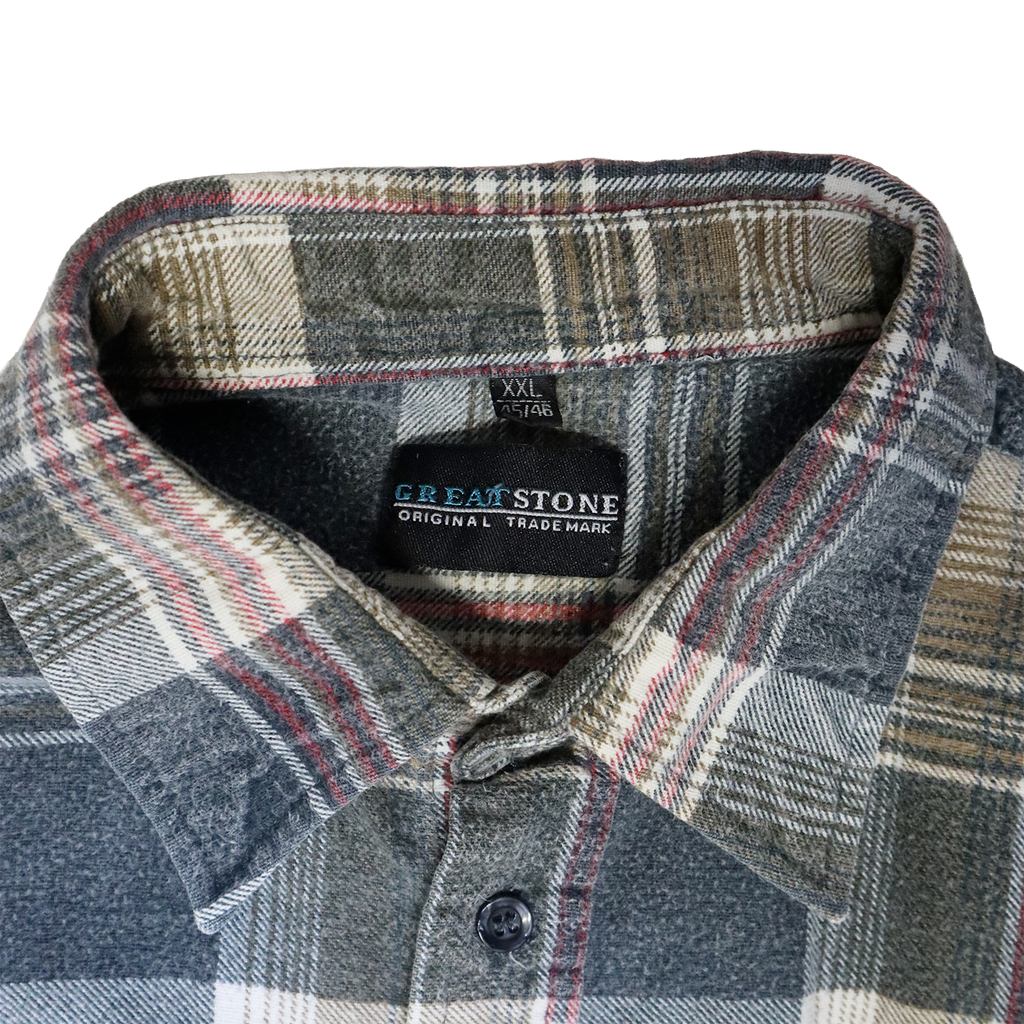 Chemise a carreaux - XXL - Vert