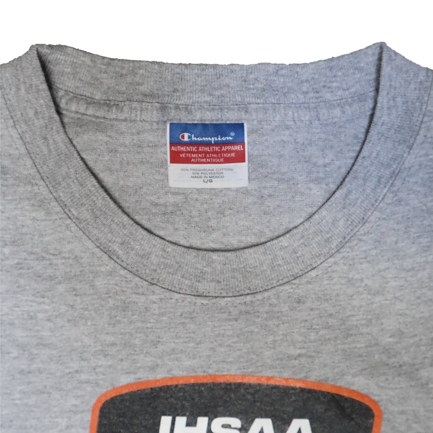 T-shirt Champion Warsaw Sectional 2003 - L - Gris