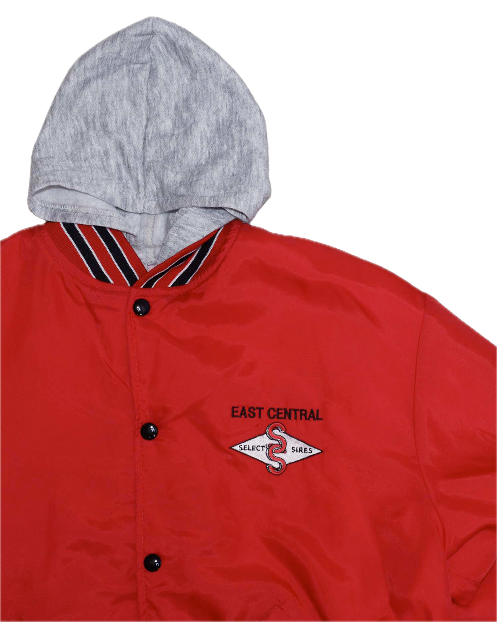 Veste Oversize à capuche - L - Rouge