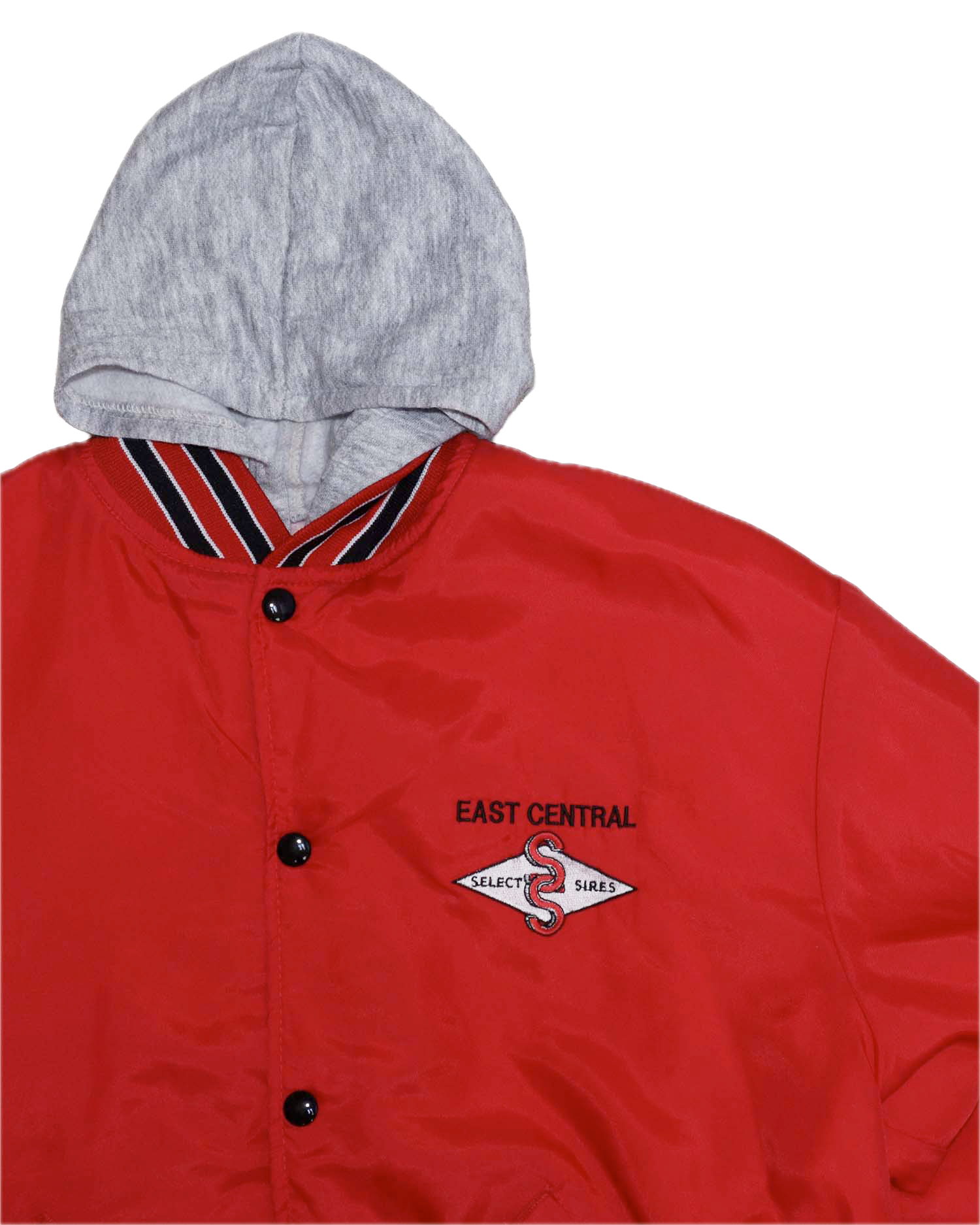 Veste Oversize à capuche - L - Rouge