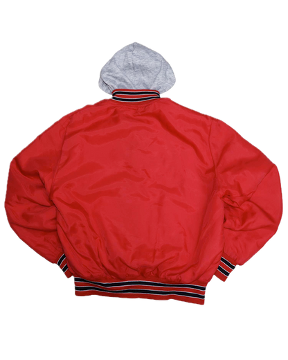 Veste Oversize à capuche - L - Rouge