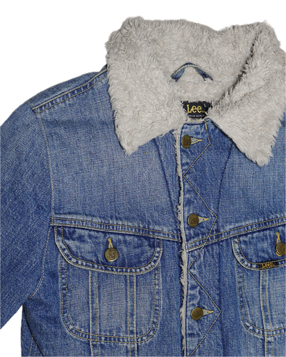 veste en jeans sans manche lee - l