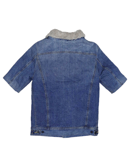 veste en jeans sans manche lee - l