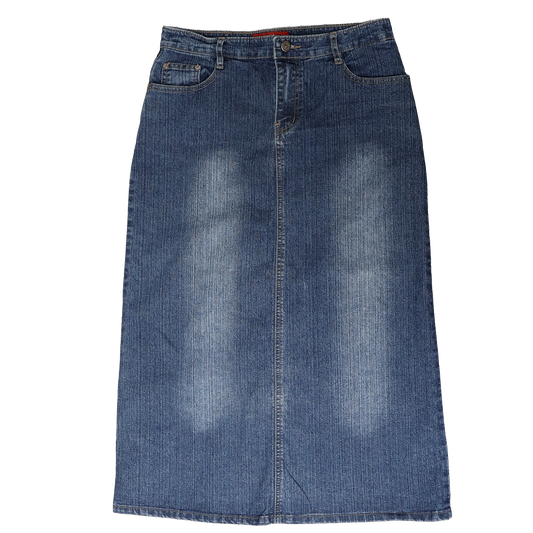 Jupe Fobo - Jupe longue en jeans - L