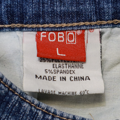 Jupe Fobo - Jupe longue en jeans - L