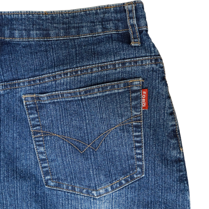 Jupe Fobo - Jupe longue en jeans - L