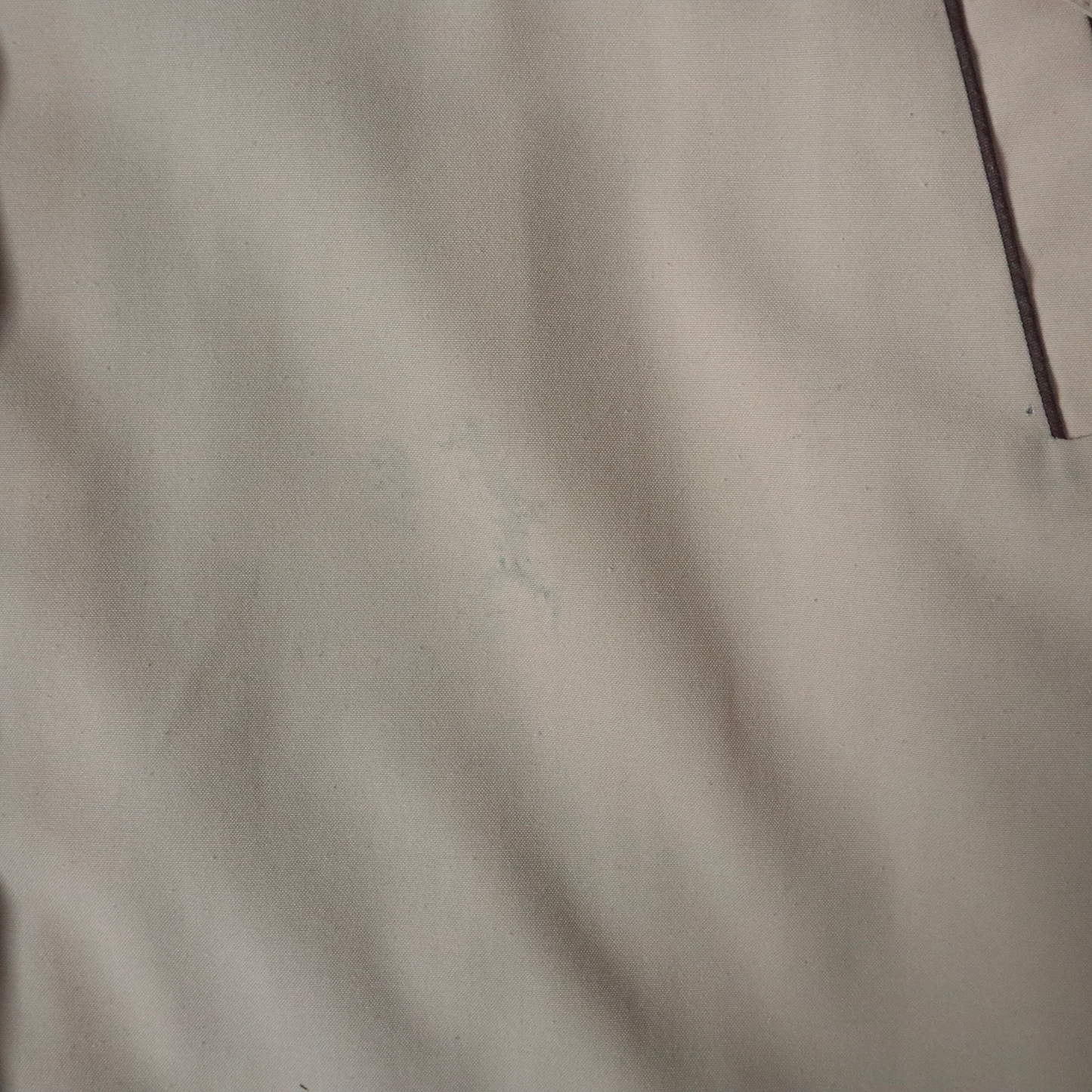 Trench-coat 70'/80' - Manteau avec doublure à carreaux