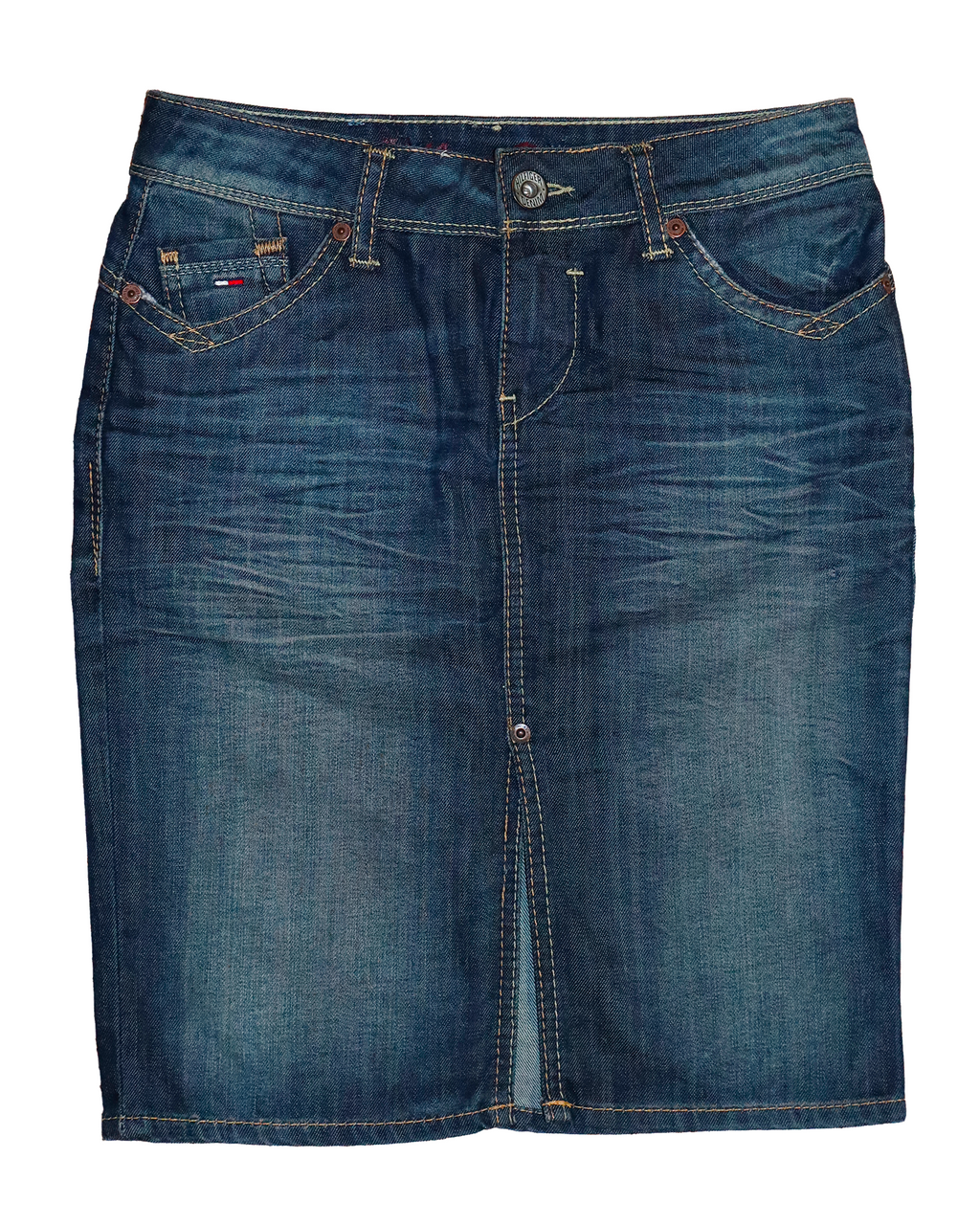 Jupe en jean Hilfiger Denim – S - Look vintage délavé