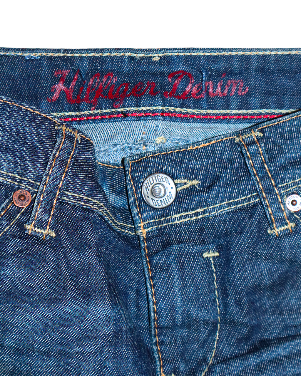Jupe en jean Hilfiger Denim – S - Look vintage délavé