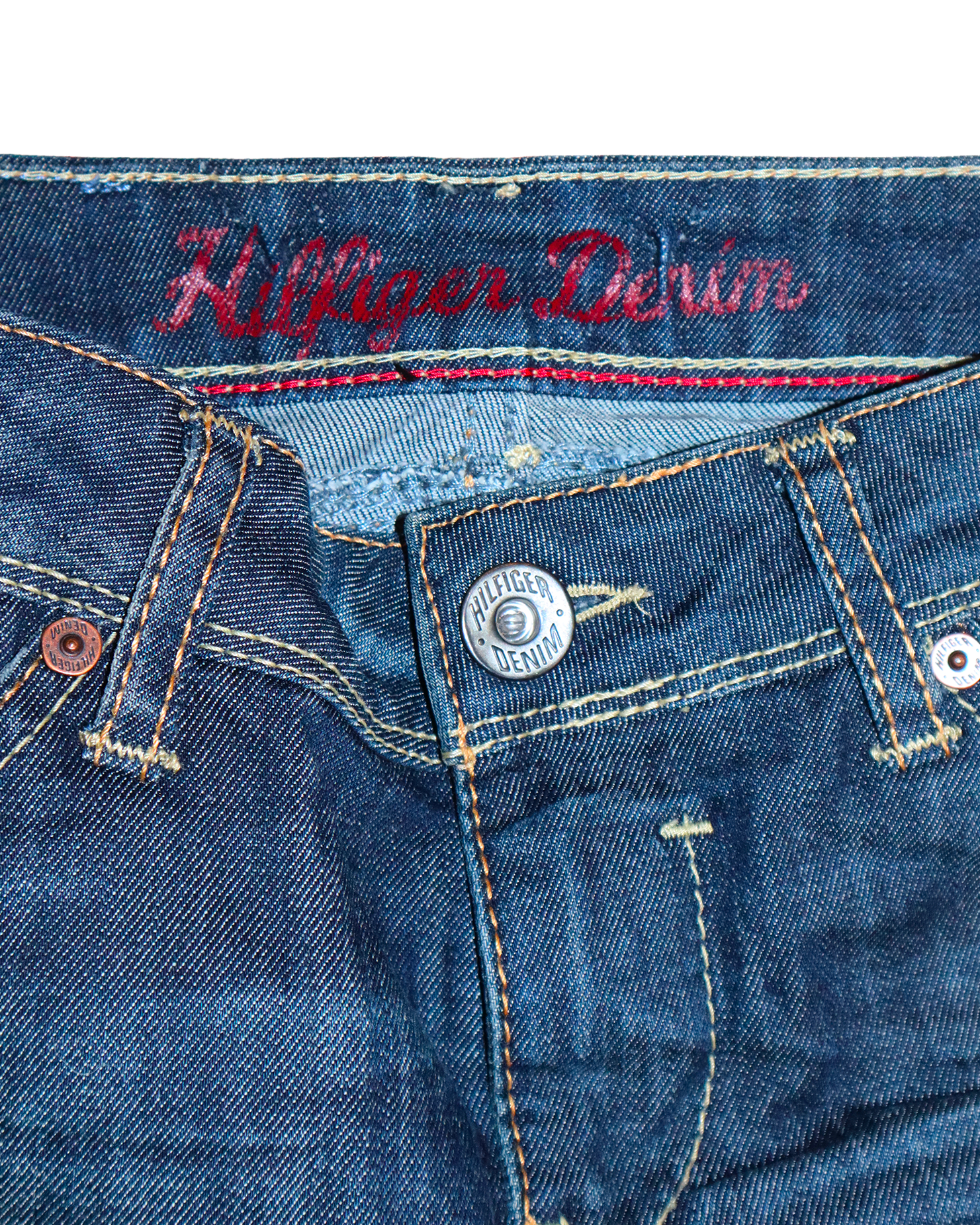 Jupe en jean Hilfiger Denim – S - Look vintage délavé