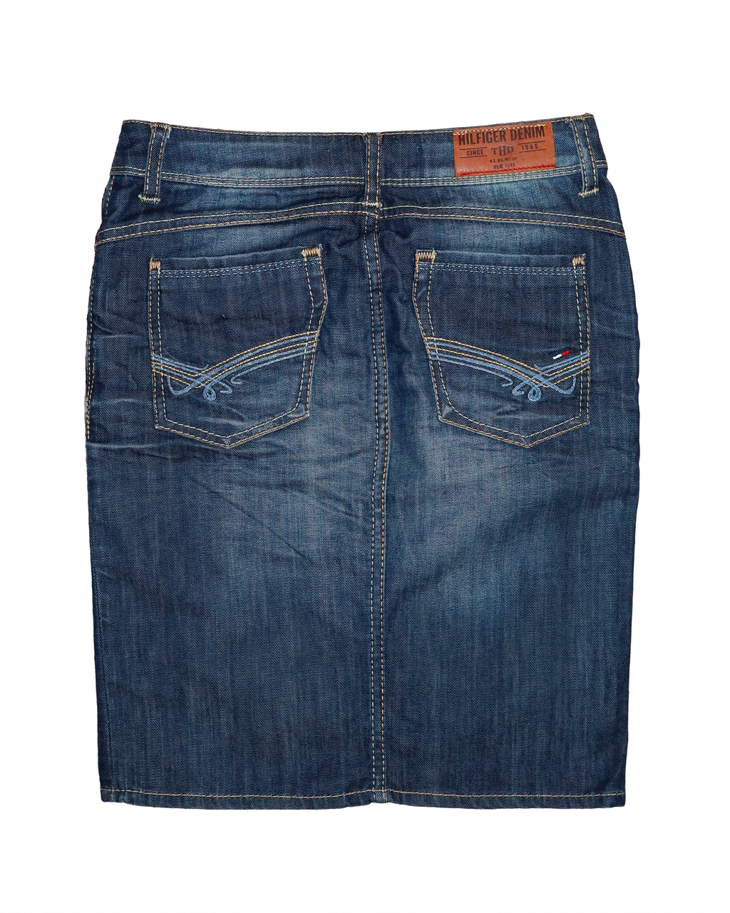 Jupe en jean Hilfiger Denim – S - Look vintage délavé