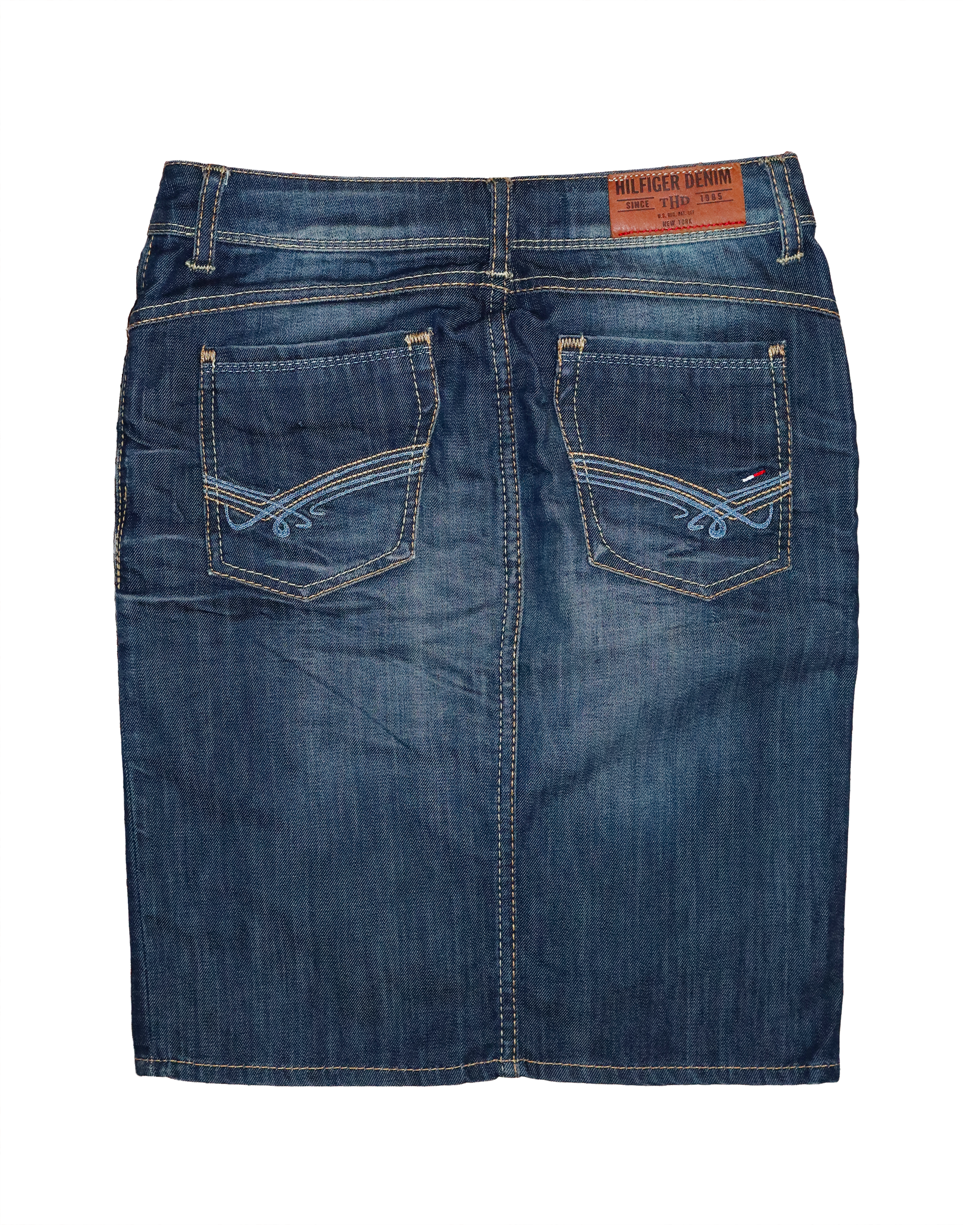 Jupe en jean Hilfiger Denim – S - Look vintage délavé