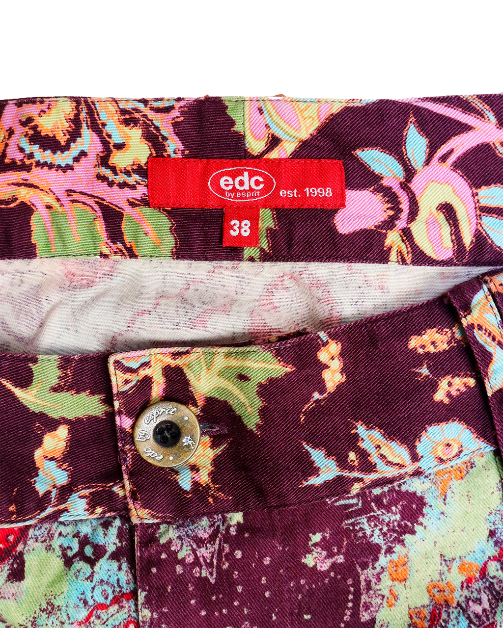 Jupe Courte Bohème à Volants – T38 - Imprimé Floral
