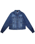 Veste en Jean Ajustée Dominique - L - Intemporel Denim