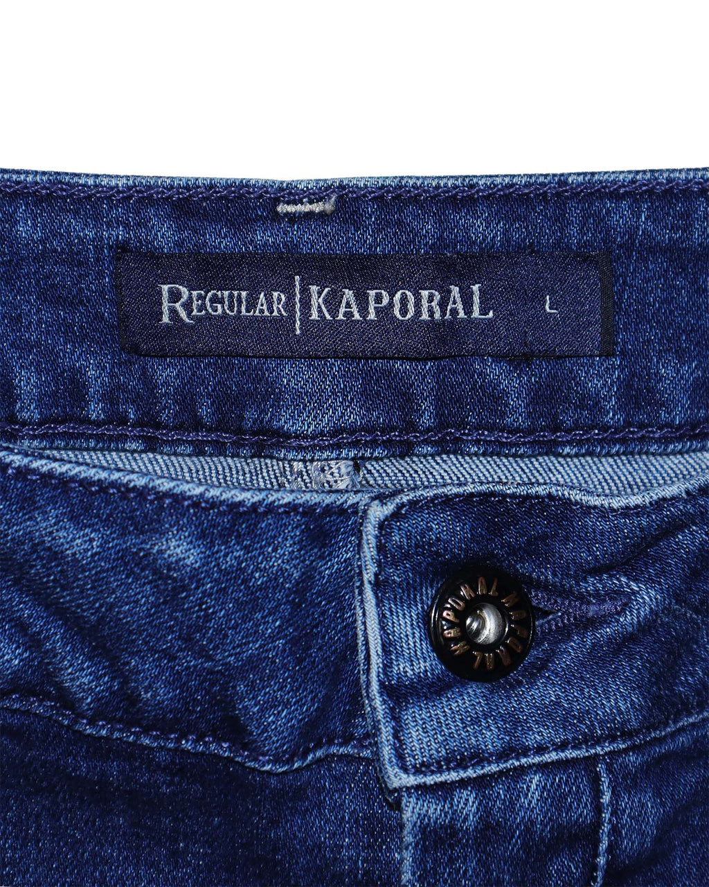 Mini-jupe en jean Kaporal - L - Délavage Medium & Détails Destroy – Style Y2K