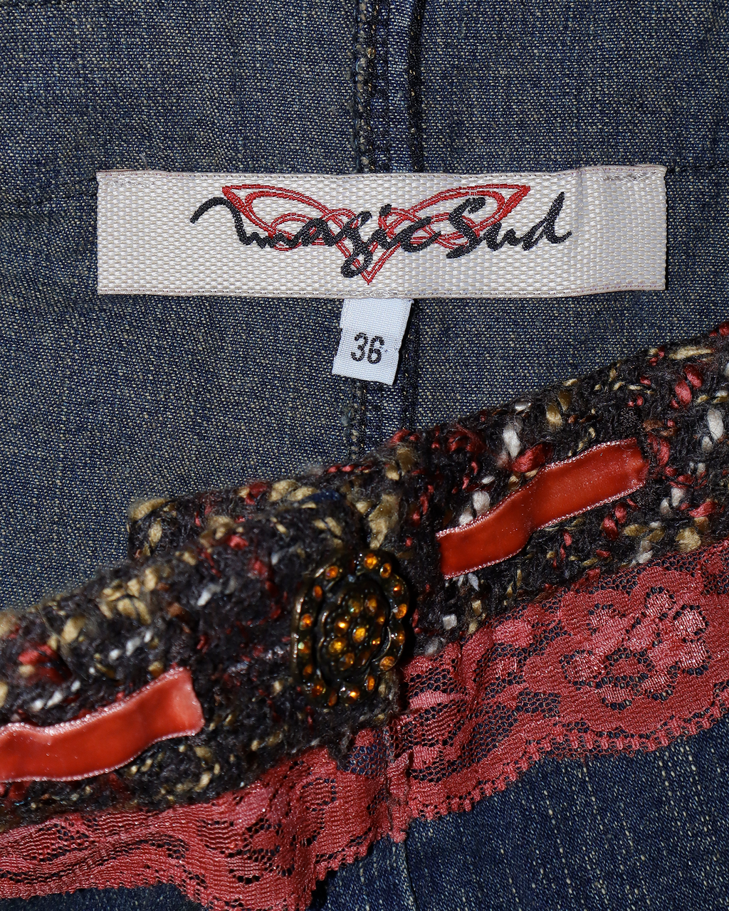 Jupe Vintage Magic Sud – S - Imprimé Bohème & Coupe Fluide