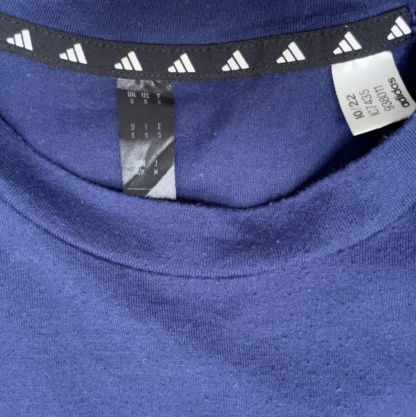 T-shirt Adidas - S - Bleu