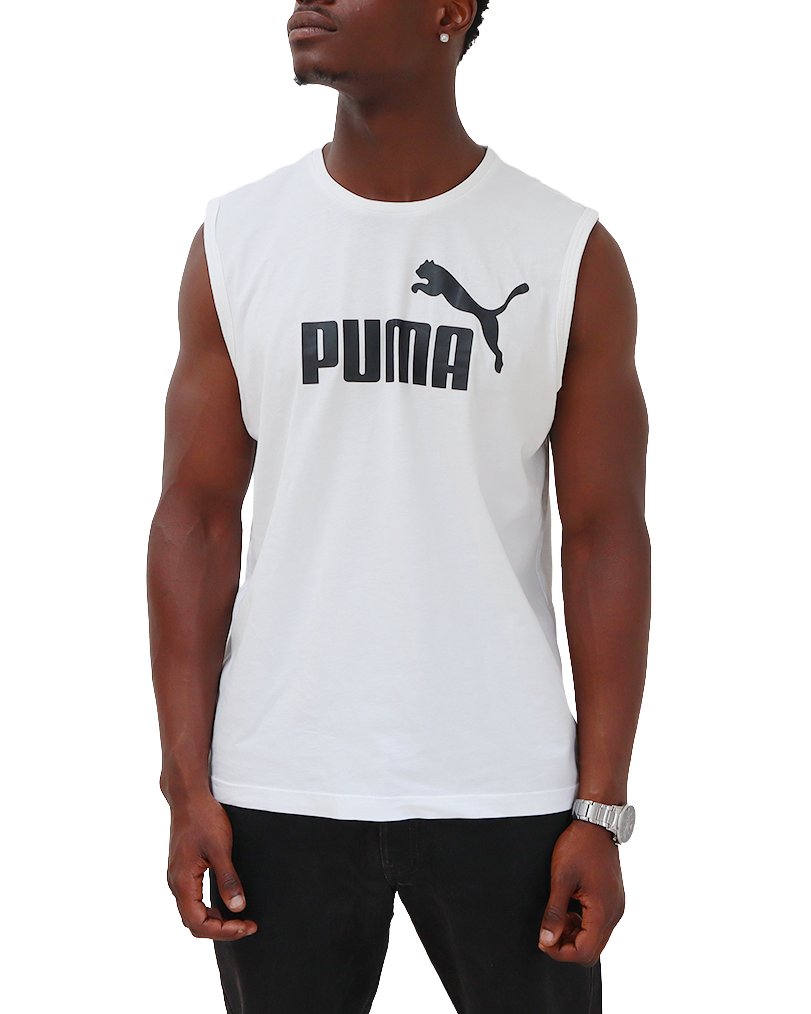 T-shirt sans manche Puma - XL - Blanc