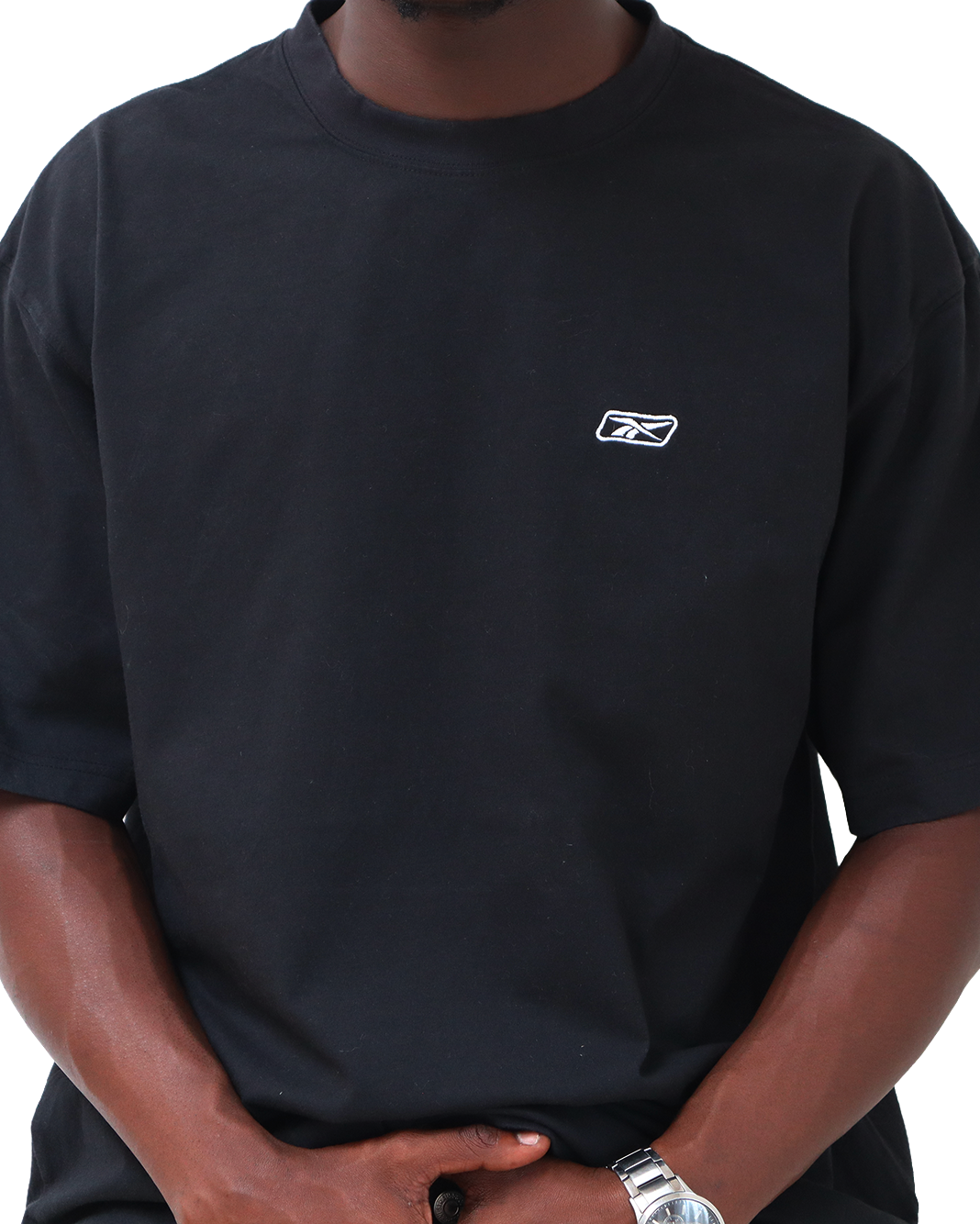 T-shirt Reebok - M - Noir