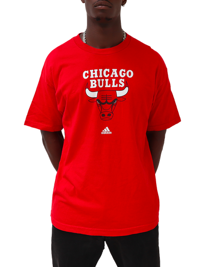 T-shirt Adidas Chicago Bulls - Rouge - XXL