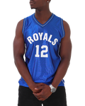 Jersey Basket Royals 12 - M - Bleu