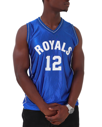 Jersey Basket Royals 12 - M - Bleu