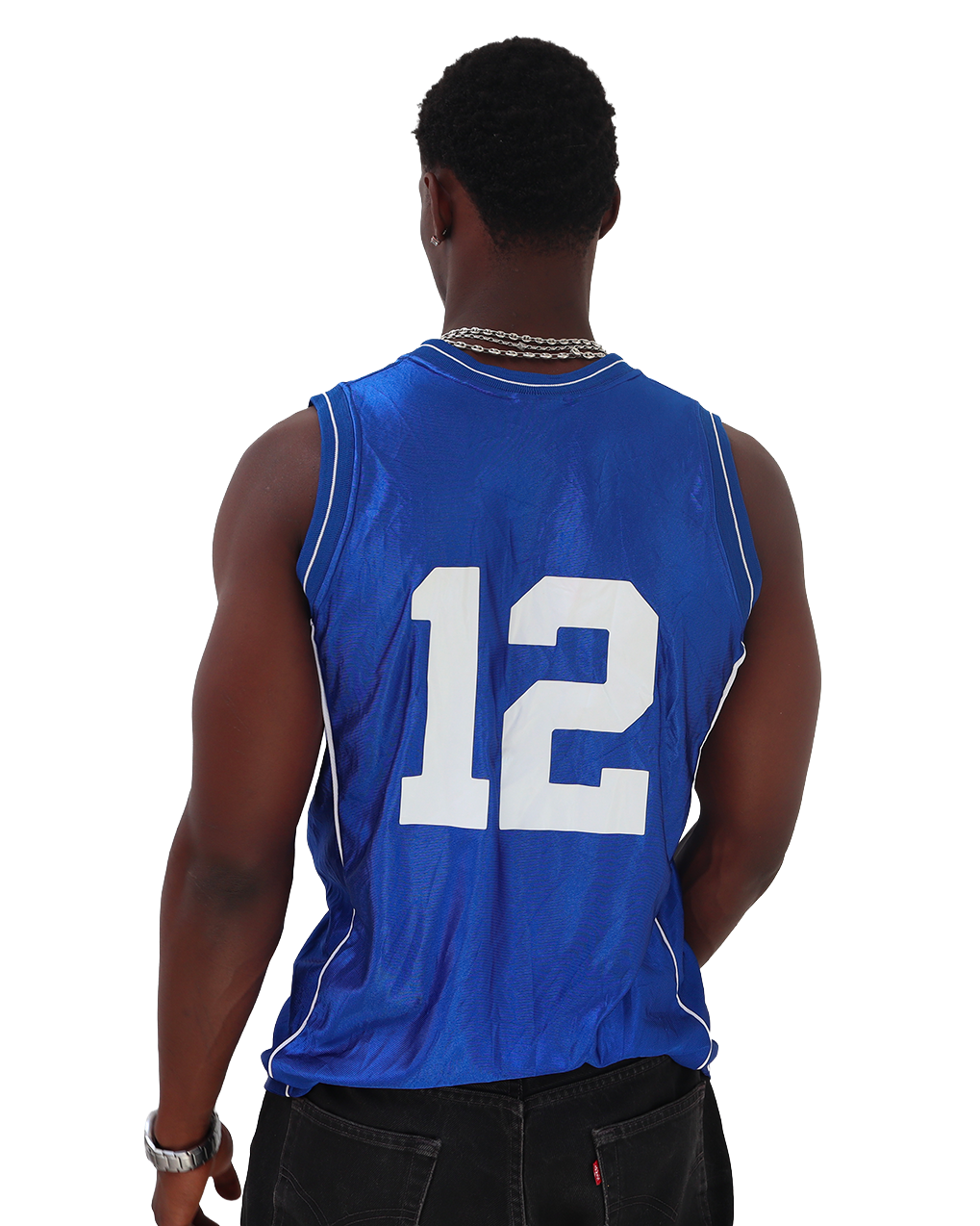 Jersey Basket Royals 12 - M - Bleu