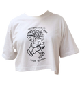 Croptop Upcyclé - XL - Blanc