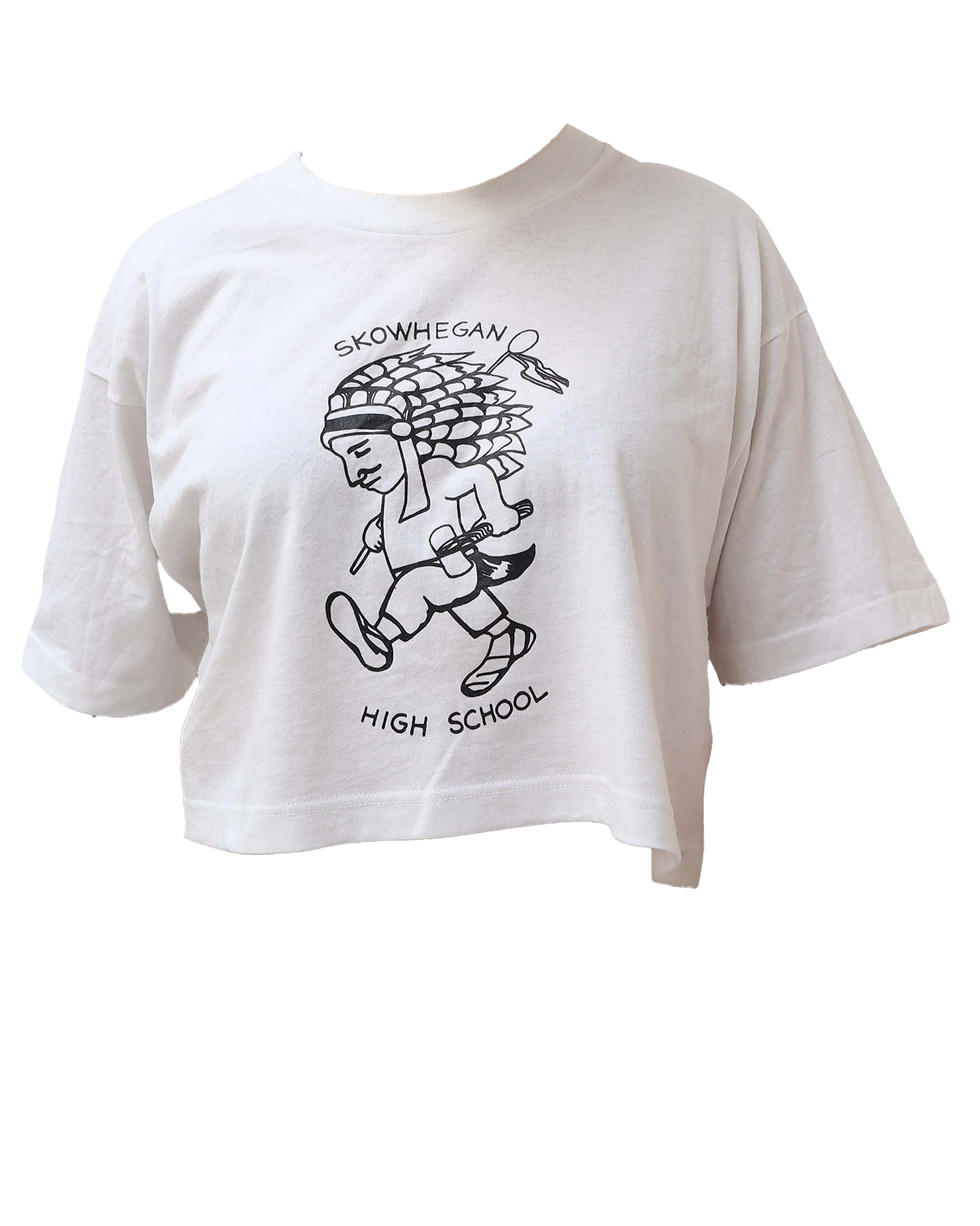 Croptop Upcyclé - XL - Blanc